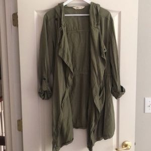 Slouchy Military Jacket
